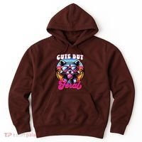 Cute But Feral Funny Trash Panda Hoodie thumb 0