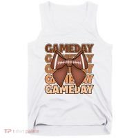 Coqutte Bow Football Game Day Tank Top thumb 0