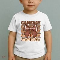 Coqutte Bow Football Game Day Toddler T-Shirt thumb 2