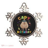 Capy Birthday Funny Capybara Animals Birthday Ornament thumb 0