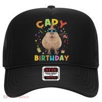 Capy Birthday Funny Capybara Animals Birthday Hat thumb 0