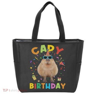 Capy Birthday Funny Capybara Animals Birthday Tote Bag