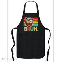 Capybara Bruh Funny Graphic Funny Capybara Apron thumb 0
