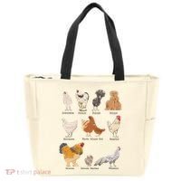 Chicken Breeds Farm Animals Day Support Local Farmer Tote Bag thumb 0