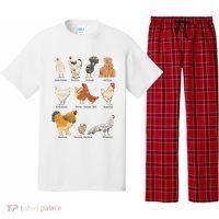 Chicken Breeds Farm Animals Day Support Local Farmer Pajama Set thumb 0