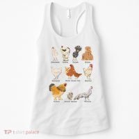 Chicken Breeds Farm Animals Day Support Local Farmer Women's Tank Top thumb 0