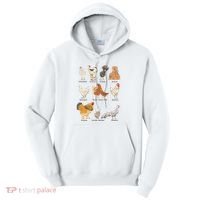 Chicken Breeds Farm Animals Day Support Local Farmer Tall Hoodie thumb 0