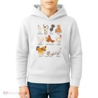 Chicken Breeds Farm Animals Day Support Local Farmer Kids Hoodie thumb 4