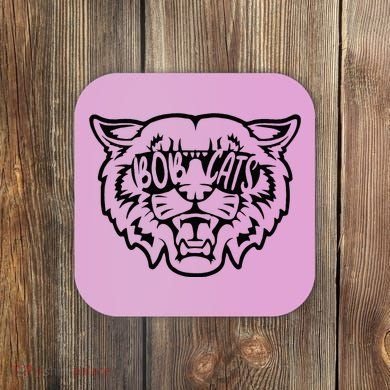 Cool Bobcat For Bobcats Sunglasses Coaster