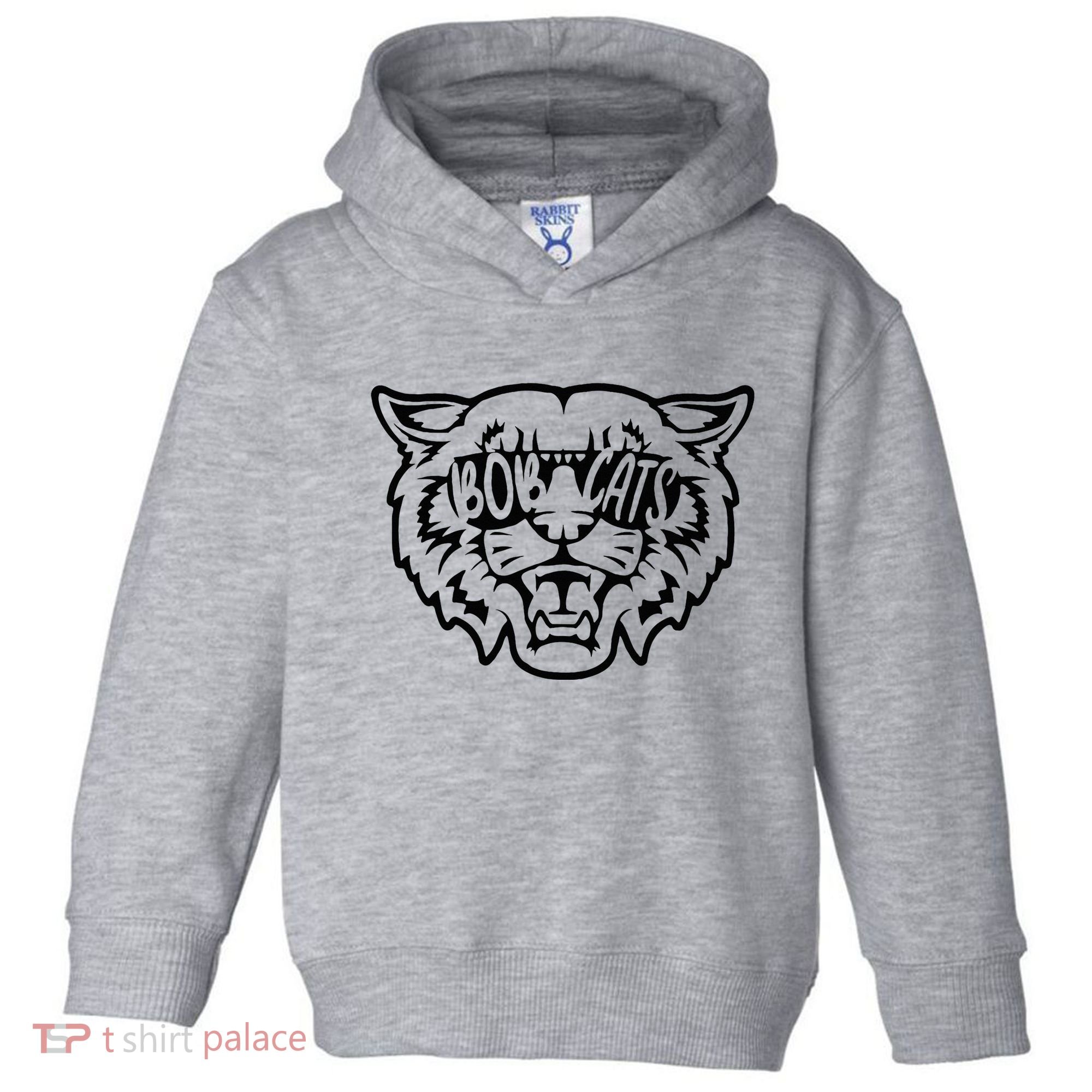 Cool Bobcat For Bobcats Sunglasses Toddler Hoodie