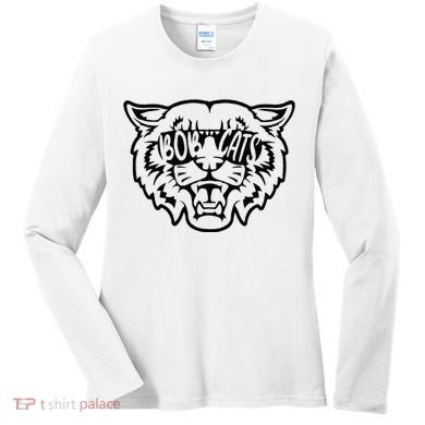 Cool Bobcat For Bobcats Sunglasses Women's Long Sleeve Shirt