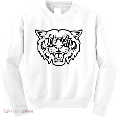 Cool Bobcat For Bobcats Sunglasses Kids Sweatshirt
