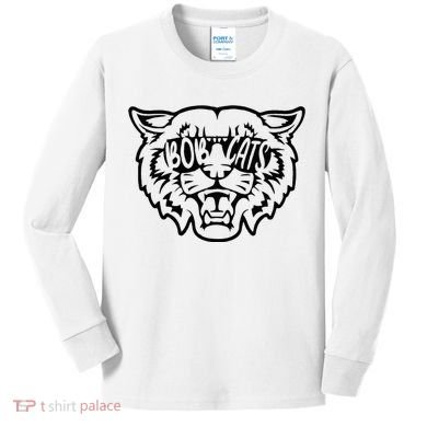 Cool Bobcat For Bobcats Sunglasses Kids Long Sleeve Shirt
