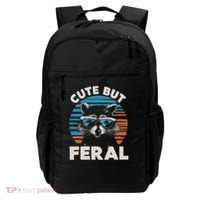 Cute But Feral Raccoon In Sunglasses Backpack thumb 0