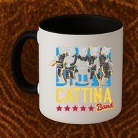 Cattina Band Funny Music Cats Coffee Mug thumb 2
