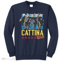 Cattina Band Funny Music Cats Sweatshirt thumb 0