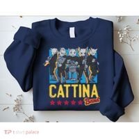 Cattina Band Funny Music Cats Sweatshirt thumb 2