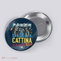 Cattina Band Funny Music Cats Button thumb 0