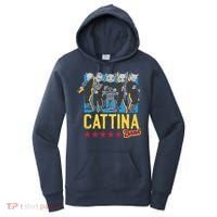 Cattina Band Funny Music Cats Women's Hoodie thumb 0