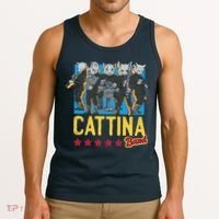 Cattina Band Funny Music Cats Tank Top thumb 3