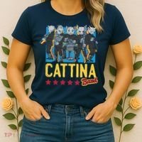 Cattina Band Funny Music Cats Women's T-Shirt thumb 2