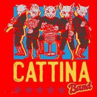 Cattina Band Funny Music Cats Santa Hat thumb 1