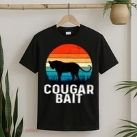 Cougar Bait Funny Dating Humor Sugar Momma Retro Animal T-Shirt thumb 2