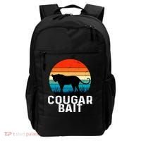 Cougar Bait Funny Dating Humor Sugar Momma Retro Animal Backpack thumb 0