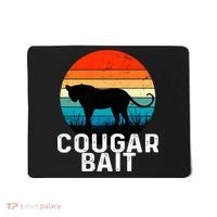 Cougar Bait Funny Dating Humor Sugar Momma Retro Animal Mousepad thumb 0