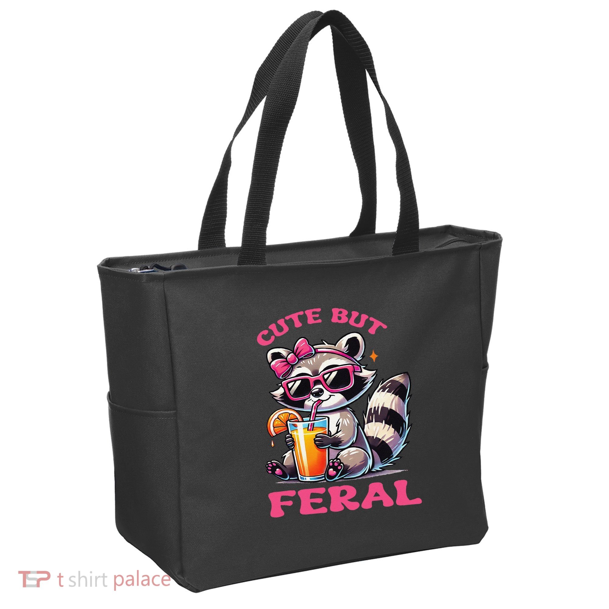 Cute But Feral Raccoon Gift Tote Bag