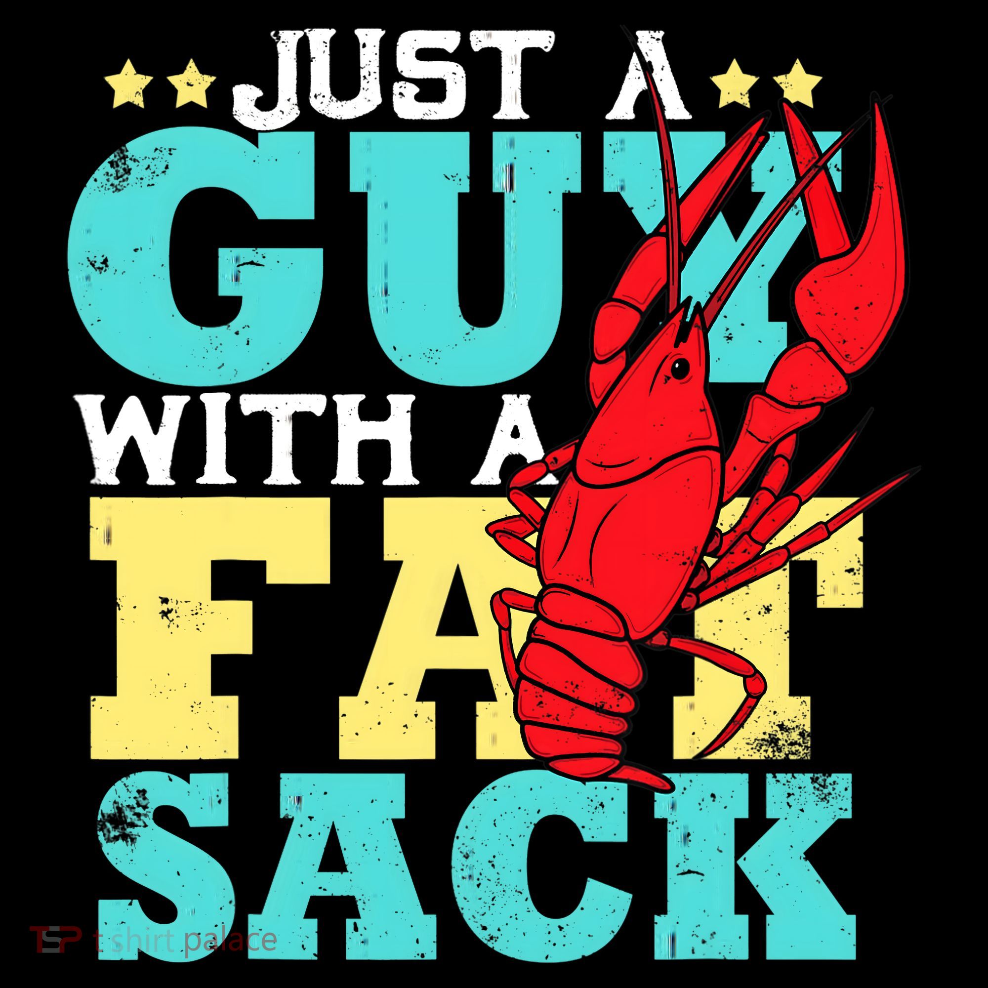 Crawfish Boil Funny Just A Guy With A Fat Sack Crawfish Ornament