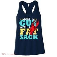 Crawfish Boil Funny Just A Guy With A Fat Sack Crawfish Women's Tank Top thumb 0