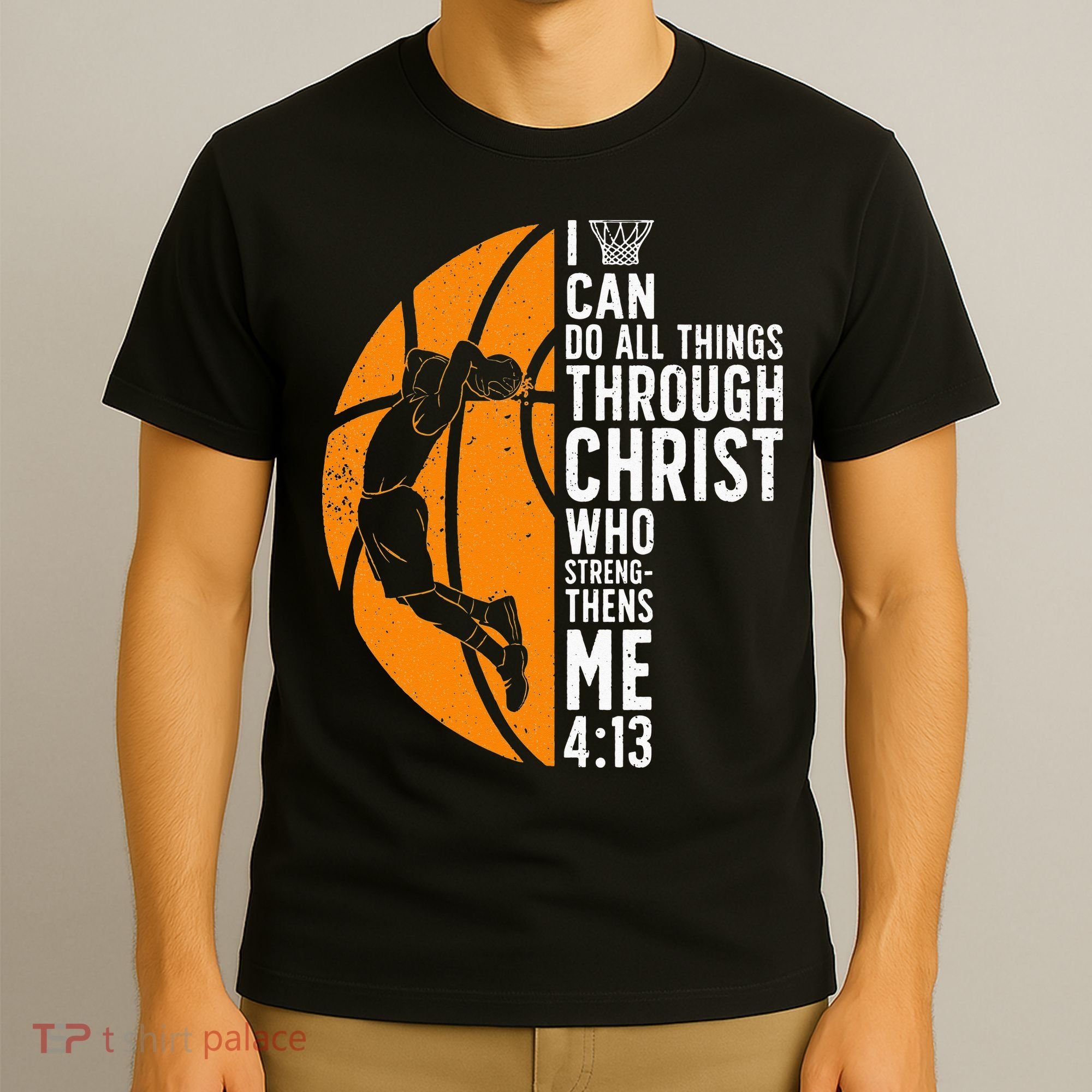 Cool Basketball For Sport Game Basketball Player T-Shirt