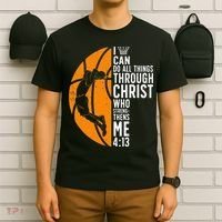 Cool Basketball For Sport Game Basketball Player T-Shirt thumb 6