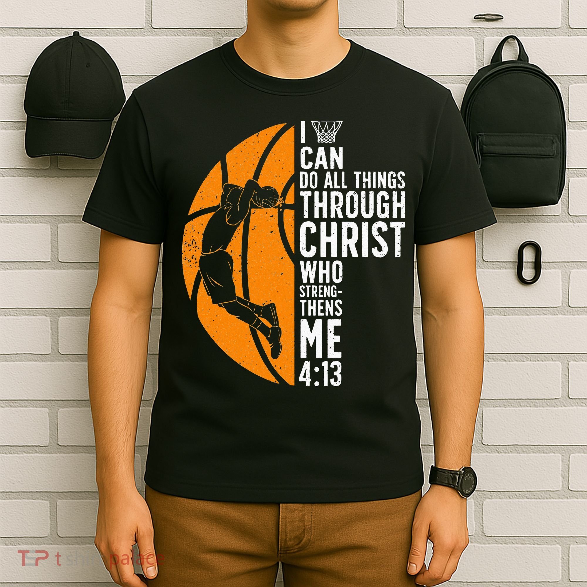 Cool Basketball For Sport Game Basketball Player T-Shirt