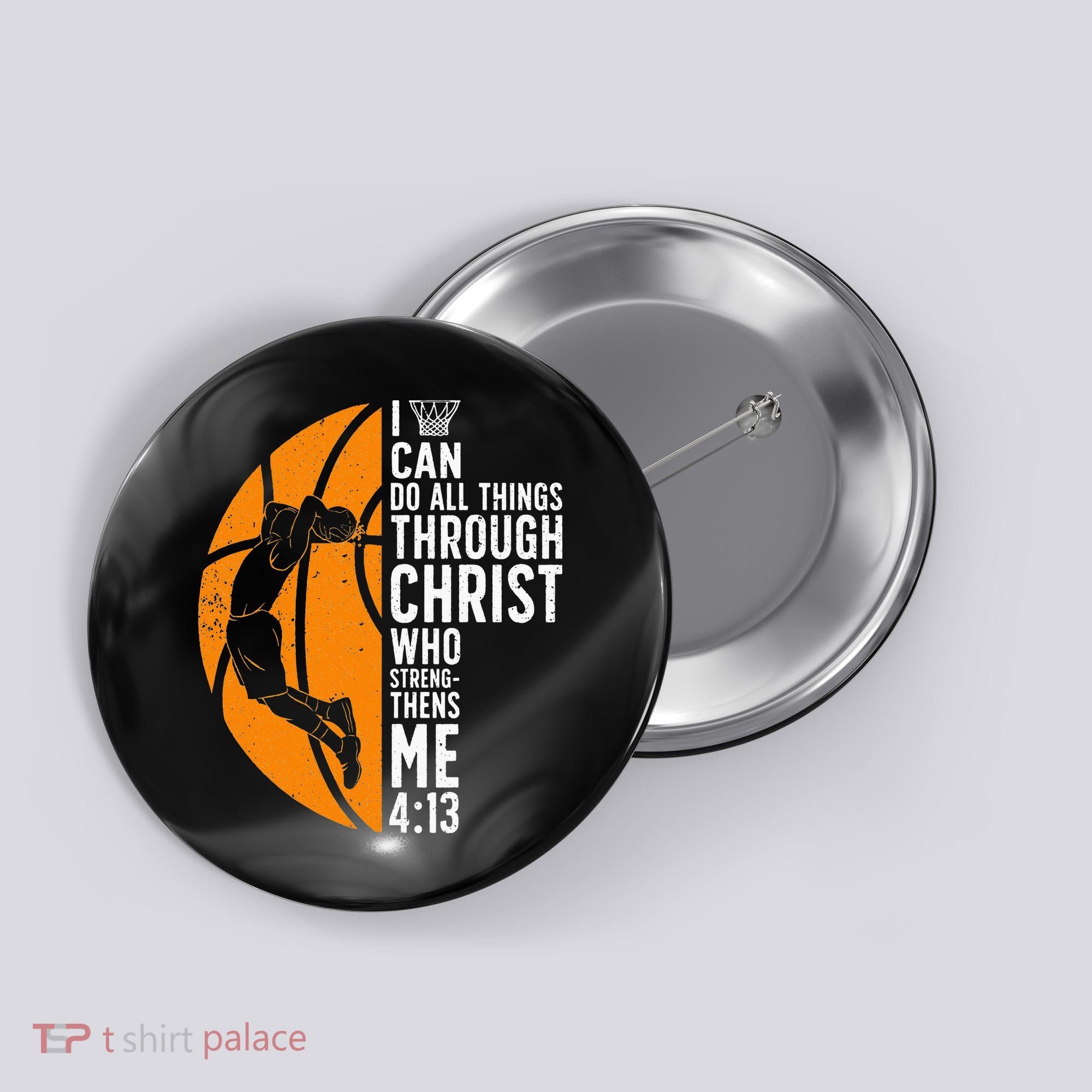 Cool Basketball For Sport Game Basketball Player Button