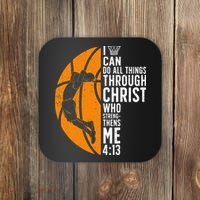 Cool Basketball For Sport Game Basketball Player Coaster thumb 0