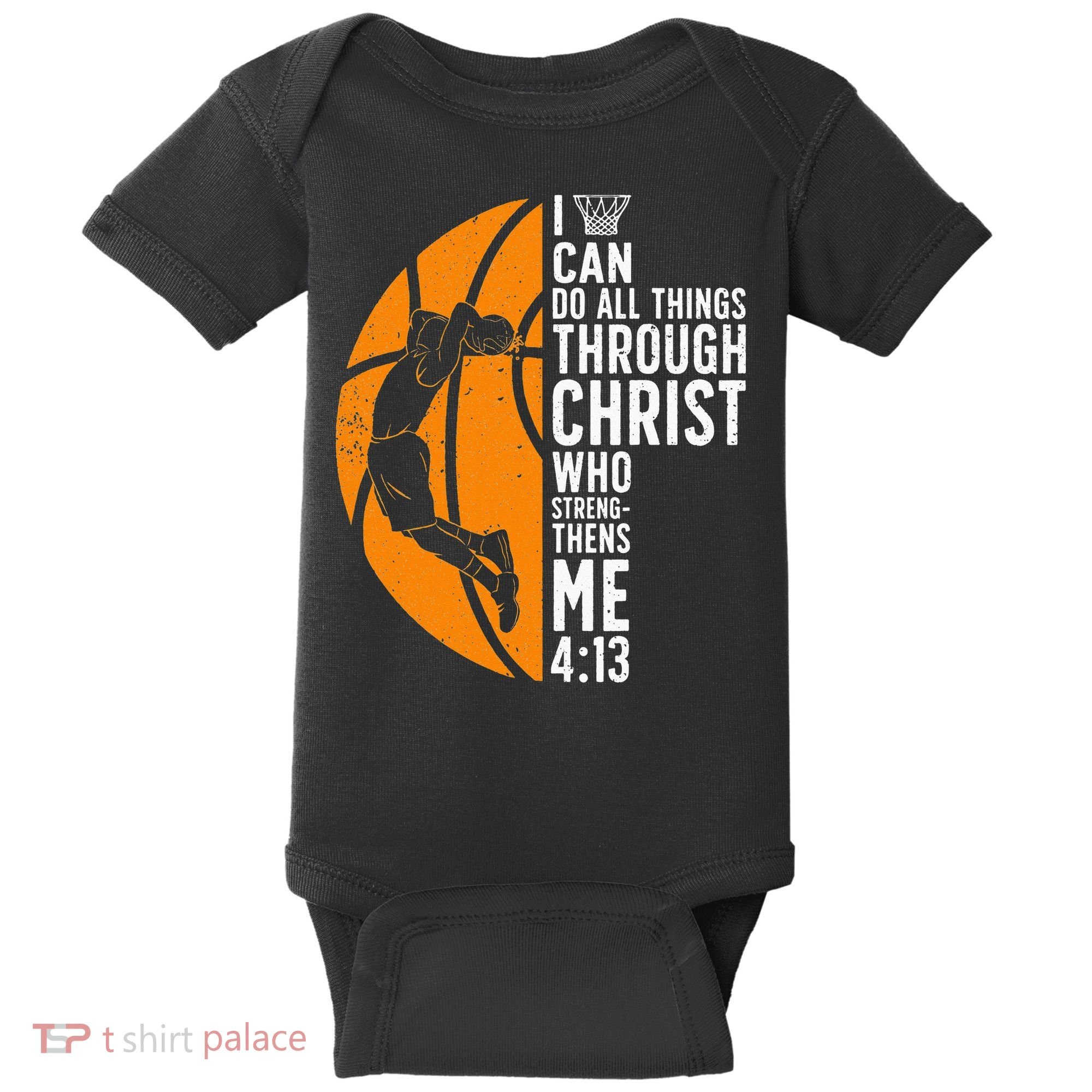 Cool Basketball For Sport Game Basketball Player Baby Bodysuit