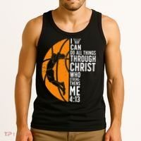 Cool Basketball For Sport Game Basketball Player Tank Top thumb 3