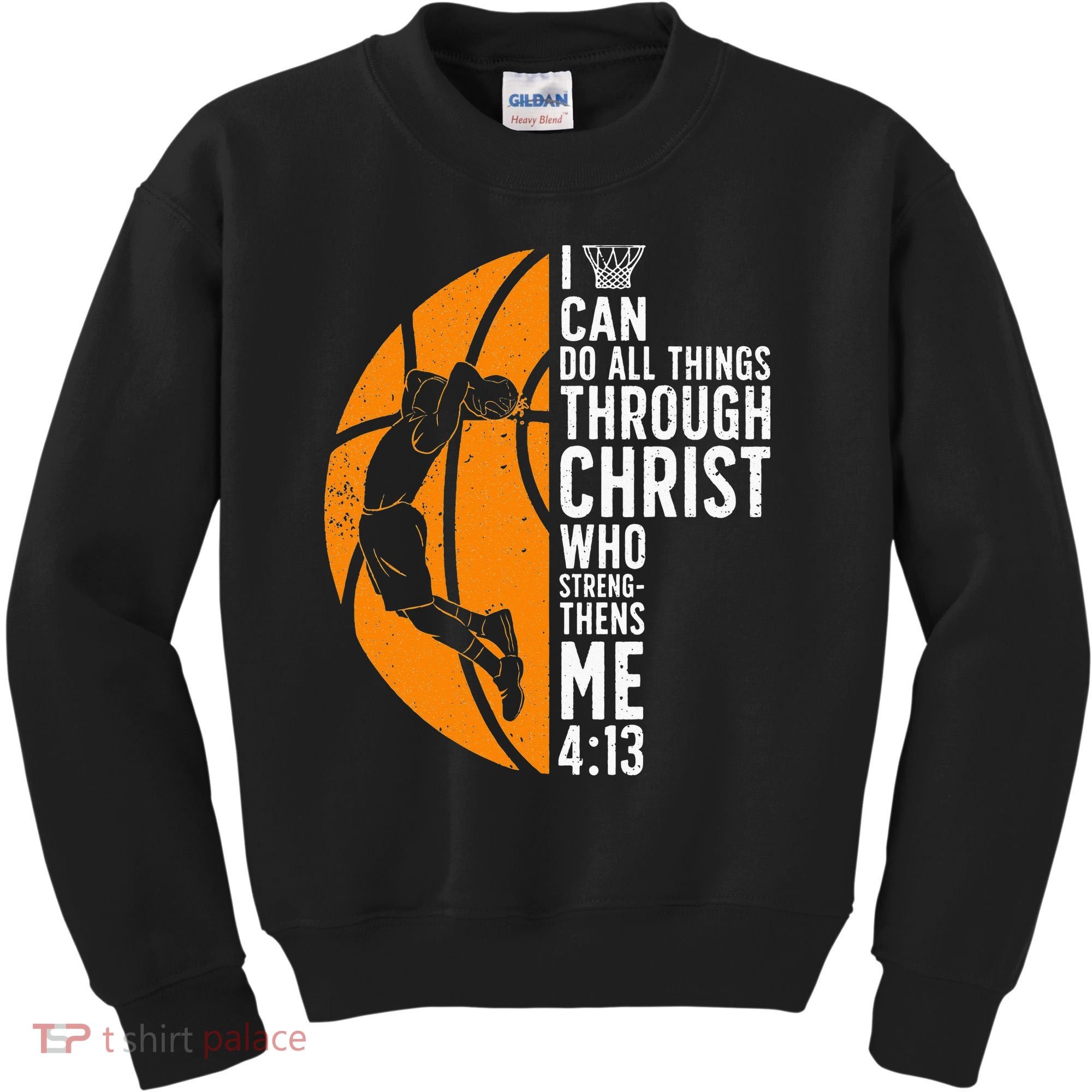 Cool Basketball For Sport Game Basketball Player Kids Sweatshirt