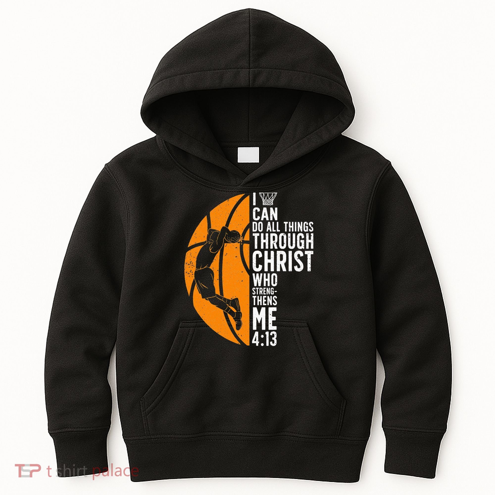 Cool Basketball For Sport Game Basketball Player Kids Hoodie