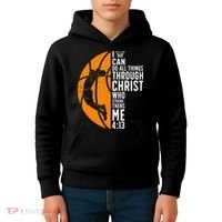 Cool Basketball For Sport Game Basketball Player Kids Hoodie thumb 4