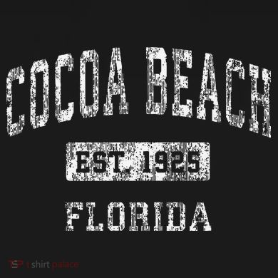 Cocoa Beach Florida Fl Vintage Established Mesh Reversible Basketball Jersey Tank