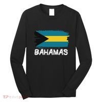 Cool Bahamas Flag Long Sleeve Shirt thumb 0