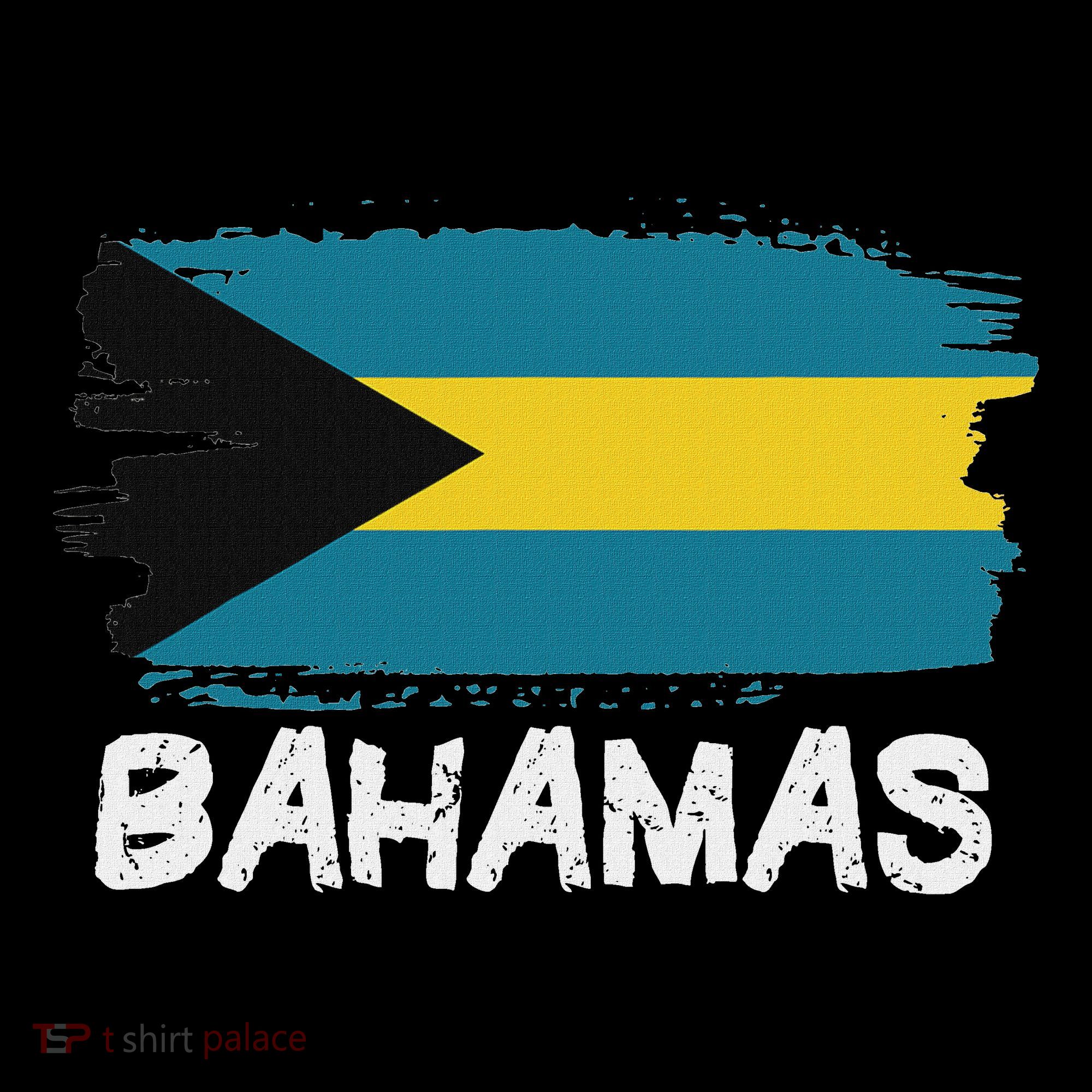 Cool Bahamas Flag Long Sleeve Shirt
