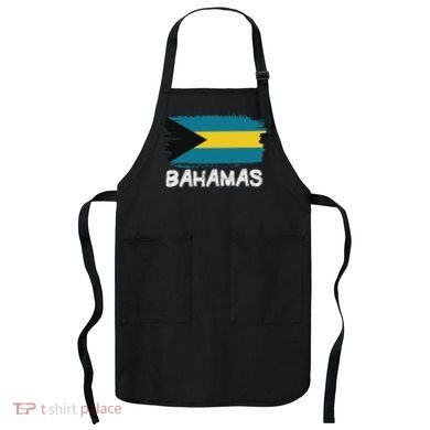 Cool Bahamas Flag Apron