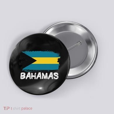 Cool Bahamas Flag Button