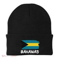 Cool Bahamas Flag Beanie thumb 0