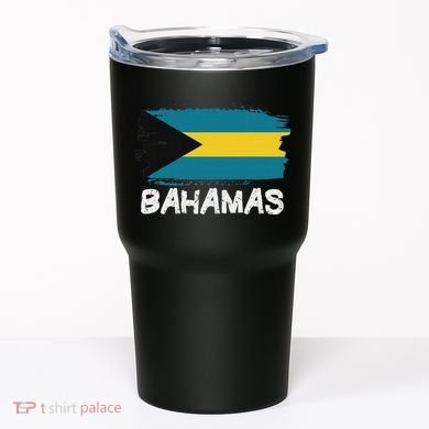 Cool Bahamas Flag Tumbler