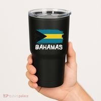 Cool Bahamas Flag Tumbler thumb 2